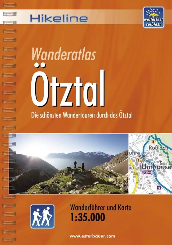 Gecertificeerd Wandelgids Hikeline Ötztal | Esterbauer (9783850005289)
