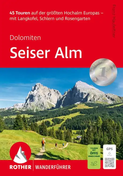 Bestel Nu Wandelgids Seiser Alm | Rother Bergverlag (9783763314348)