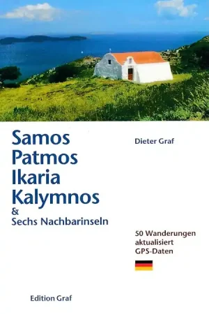 Wandelgids Samos, Patmos - ikaria - Kalymnos | Graf editions (9783981404753) Express Levering