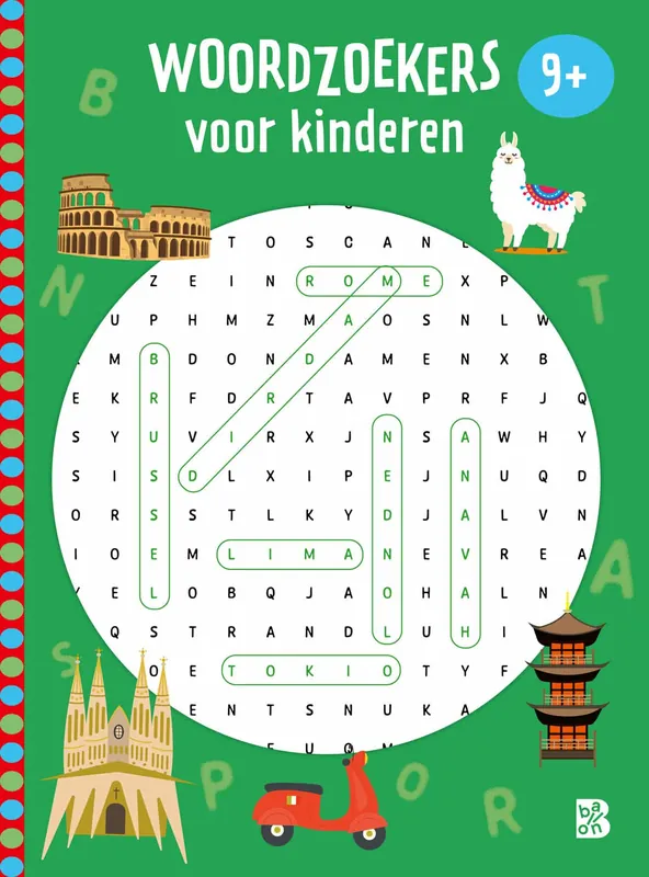 Woordzoekers voor kinderen 9+ Premium