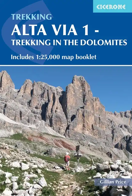 Wandelgids Alta Via 1 - Trekking in the Dolomites | Cicerone (9781786310811) Beperkte Voorraad