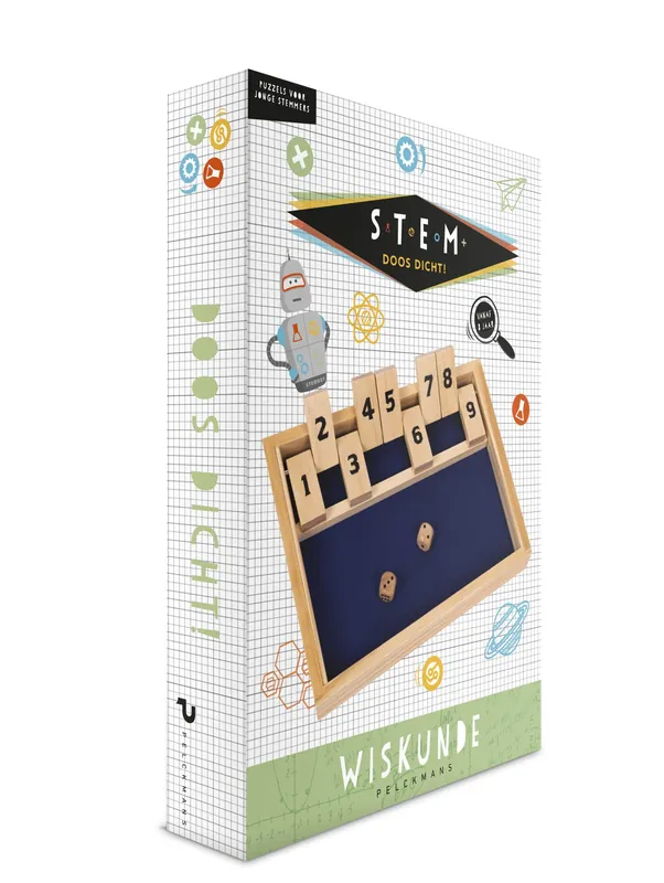 Beperkte Voorraad STEM puzzel wiskunde – Doos dicht!