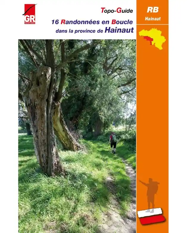 Lage Prijs Wandelgids Hainaut province 16 rand. en boucle | Les Sentiers de Grande Randonnée (9782931078365)