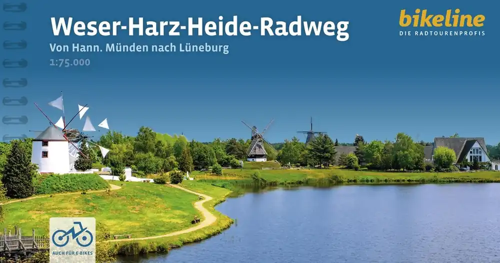 Fietsgids Bikeline Weser Harz Heide Radweg | Esterbauer (9783711101891) Favoriet