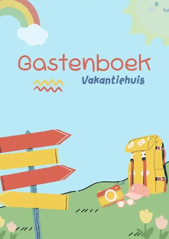 Reisverhaal Gastenboek Vakantiehuis | Andries B.V. (9789465190327) Gereduceerde Prijs