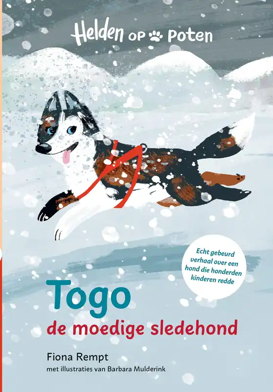 Togo, de moedige sledehond Gratis Verzending