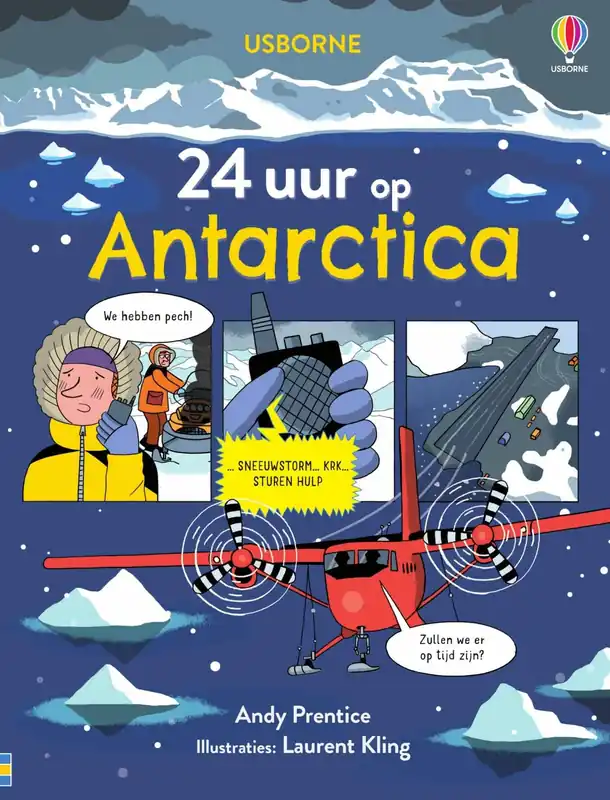 Usborne: 24 uur op Antarctica Lage Kosten