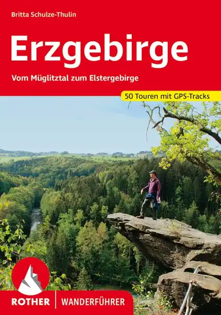 Nieuw Wandelgids Erzgebirge | Rother Bergverlag (9783763345175)