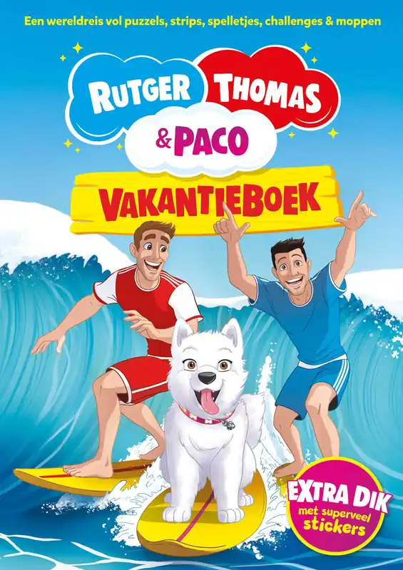 Rutger, Thomas & Paco – Vakantiedoeboek Laatste Kans