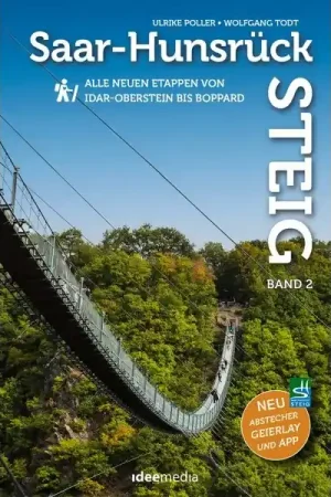 Wandelgids Saar-Hunsrück-Steig Band 2 | IdeeMedia (9783942779586) Weekendaanbieding