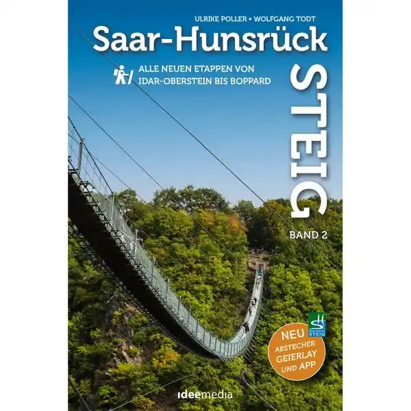 Wandelgids Saar-Hunsrück-Steig Band 2 | IdeeMedia (9783942779586) Weekendaanbieding