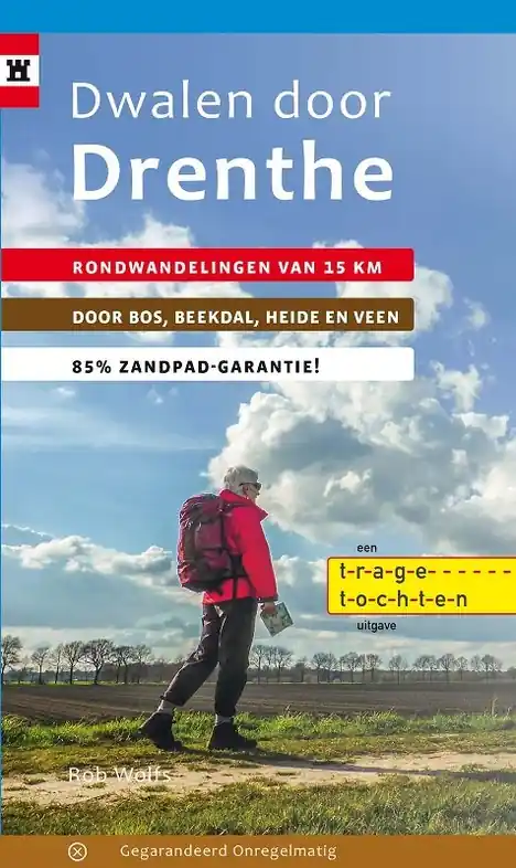 Wandelgids Dwalen door Drenthe | Gegarandeerd Onregelmatig (9789078641438) Op = Op