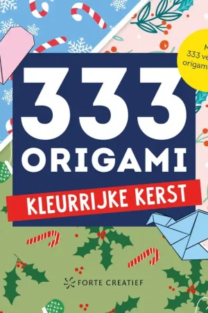 333 Origami – Kleurrijke kerst Populair