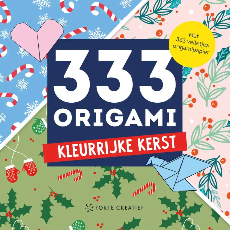 333 Origami – Kleurrijke kerst Populair