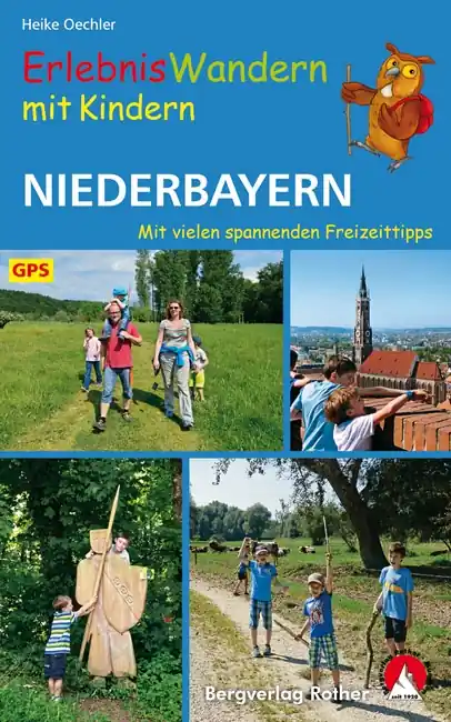 Gratis Verzending Wandelgids Niederbayern Erlebniswandern mit Kindern | Rother Bergverlag (9783763331918)