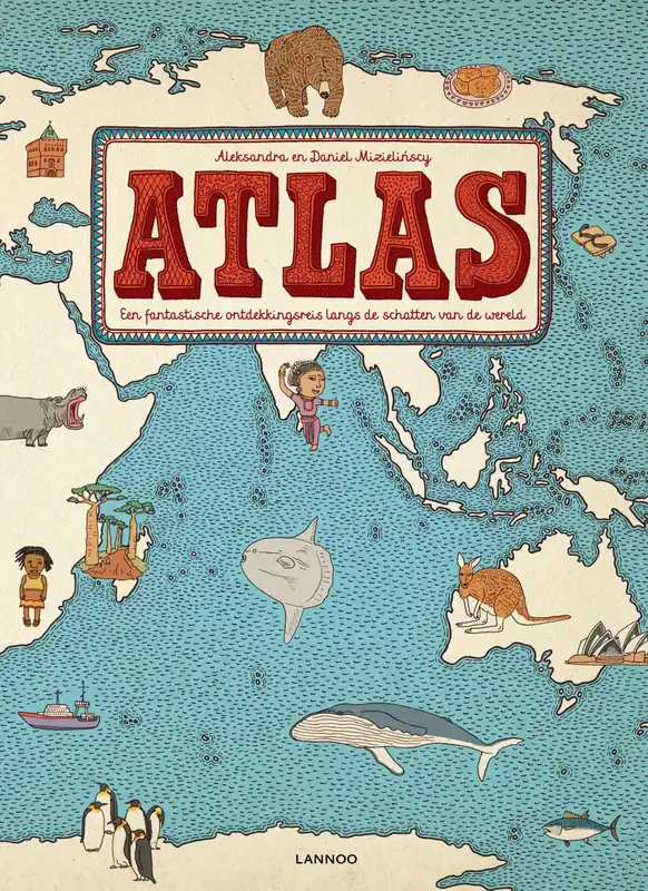 Alleen Vandaag Atlas (42 landen) – Een fantastische ontdekkingsreis langs de schatten van de wereld