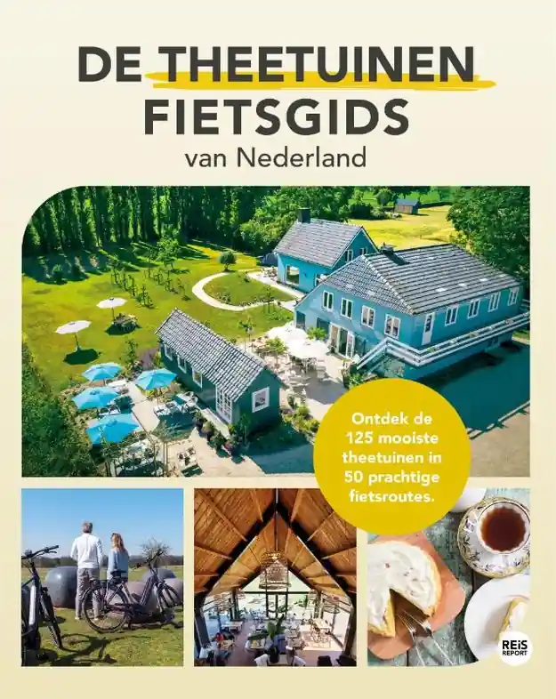 Actieprijs Reisgids - Fietsgids De theetuinen fietsgids van Nederland | Reisreport (9789083701400)