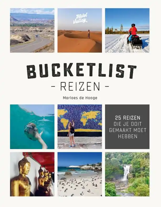 Bestseller Reisinspiratieboek Bucketlist reizen | Kosmos Uitgevers (9789043926720)