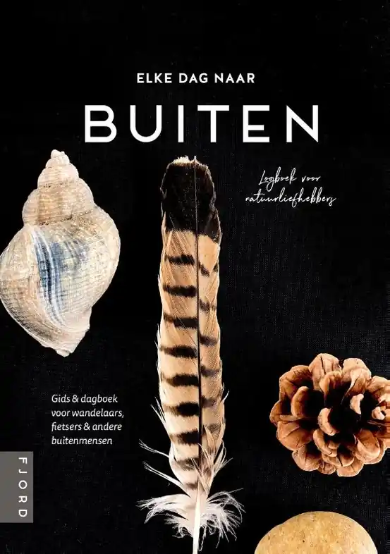 Superprijs Reisdagboek Elke dag naar buiten | Uitgeverij Fjord (9789083169163)