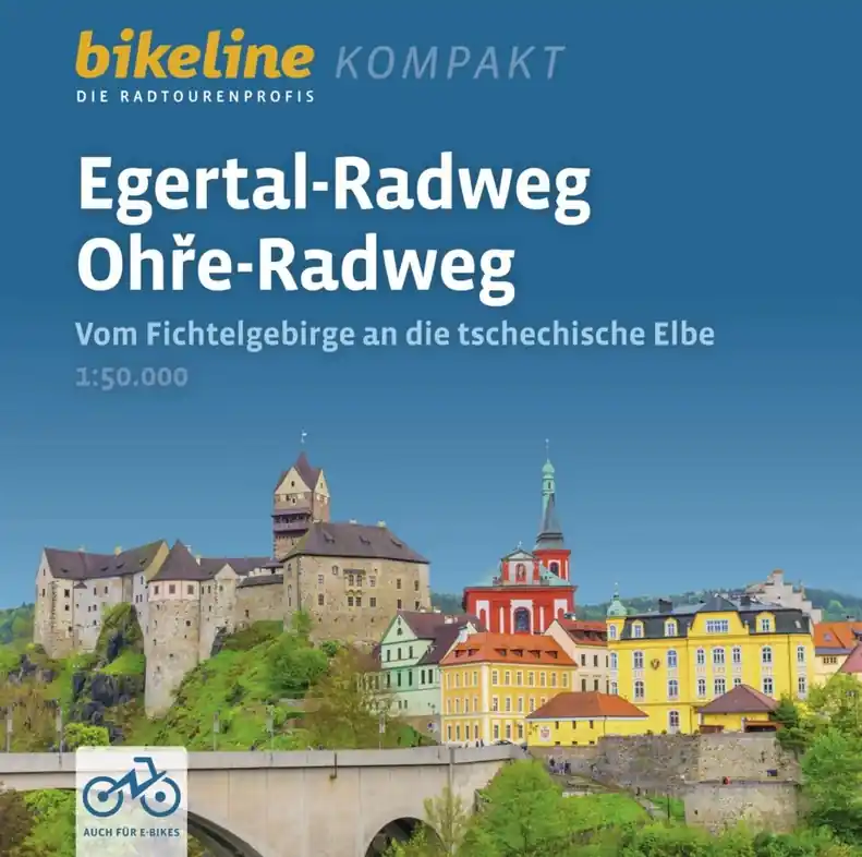 Fietsgids Bikeline Radtourenbuch kompakt Egertal-Radweg, Ohre-Radweg | Esterbauer (9783711101709) Premium