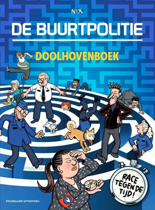 Superprijs De buurtpolitie – Doolhovenboek