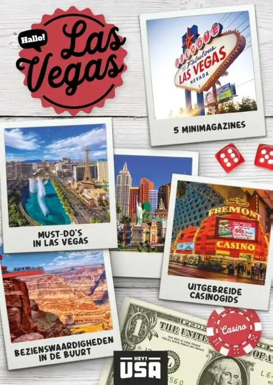 Actieprijs Reisgids Hallo! Las Vegas (Met gratis app!) | Hey! USA (9789464664836)