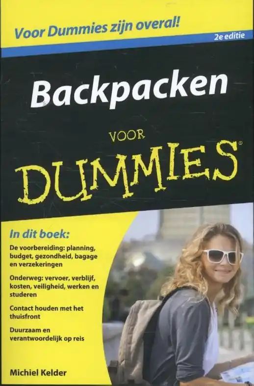 Superprijs Reishandboek Backpacken voor Dummies | Uitgeverij Mus (9789045351681)