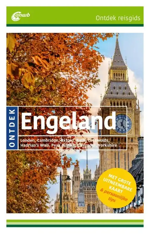 Reisgids ANWB Ontdek Engeland | ANWB Media (9789018054885) Finale Uitverkoop