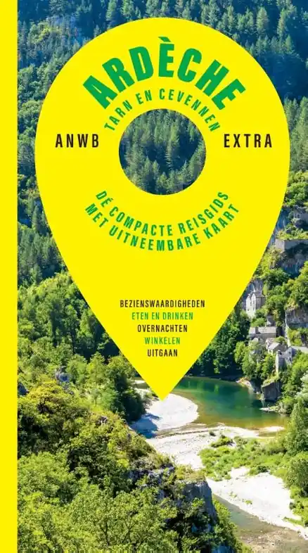Hete Deal Reisgids ANWB extra Ardèche | ANWB Media (9789018054953)
