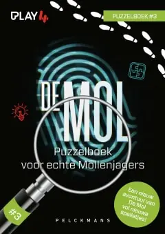 De Mol (3) 2022 – Puzzelboek voor echte mollenjagers Gereduceerde Prijs