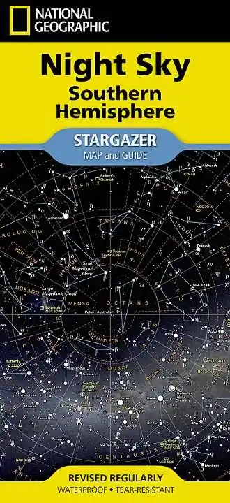 Lage Kosten Reisgids Night Sky | Sterrenhemel - Zuidelijk halfrond | National Geographic (9781566959513)