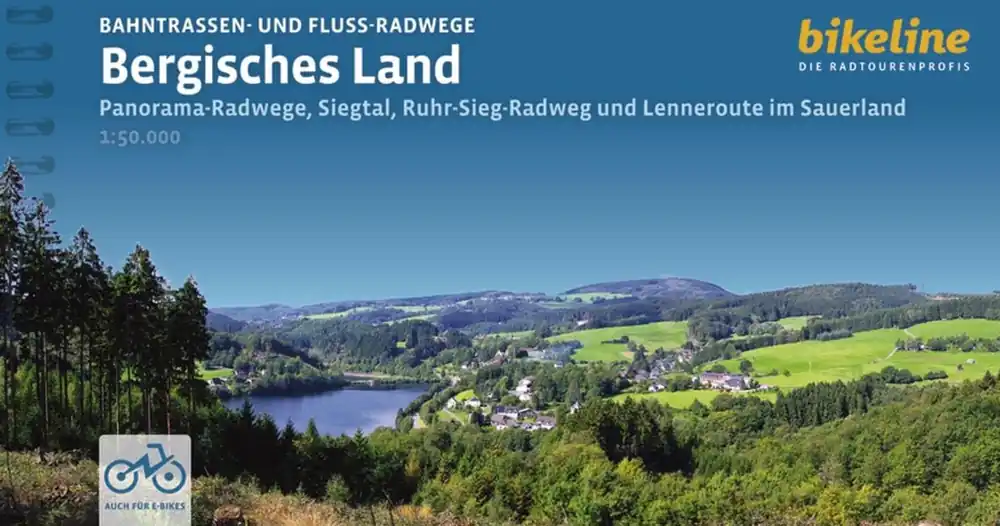 Bestel Nu Fietsgids Bikeline Bergisches Land Bahntrassen- und Fluss-Radwege | Esterbauer (9783711103000)