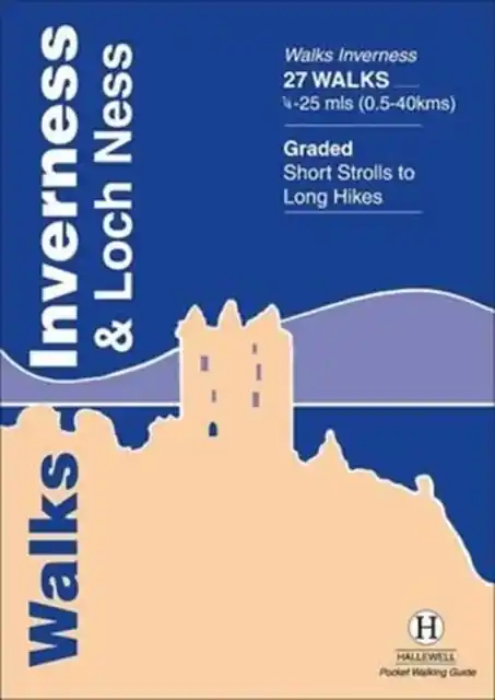 Weekendaanbieding Wandelgids Walks Inverness and Loch Ness | Hallewell Publications (9781872405230)
