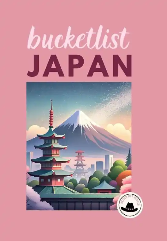 Betaalbaar Reisboek Bucketlist Japan | Reizen met Redhed (9789493263482)