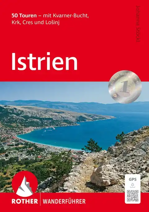 Op = Op Wandelgids Istrien (wf) 50T Kvarner Bucht - Krk - Cres - Losinj | Rother Bergverlag (9783763347957)