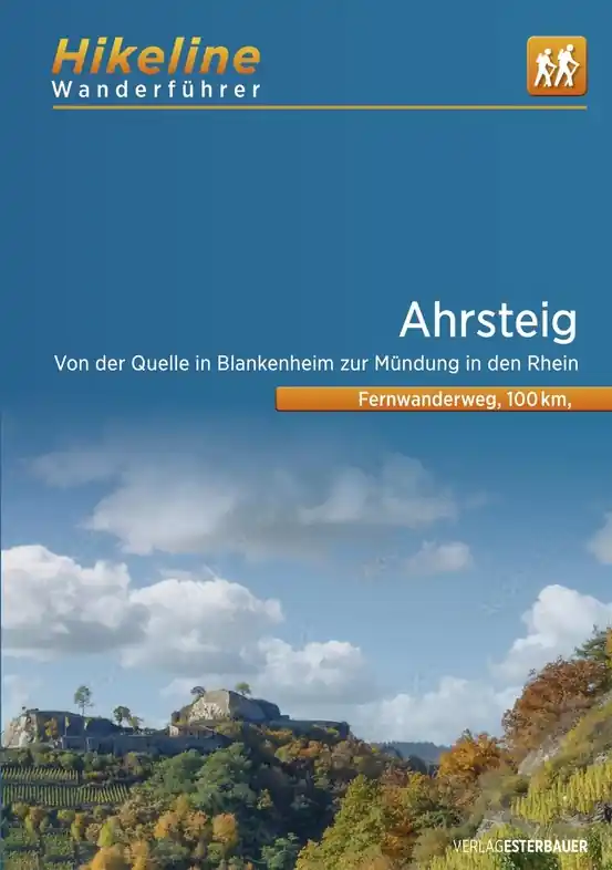Premium Wandelgids Hikeline Ahrsteig | Esterbauer (9783711102133)