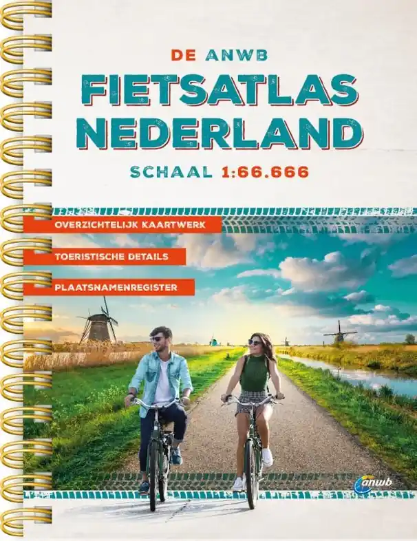 Fietsatlas Fietsatlas Nederland | ANWB Media (9789018049997) Gratis Retour