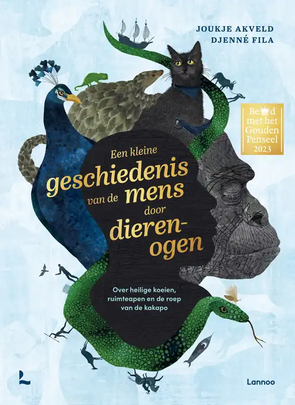 Een kleine geschiedenis van de mens door dierenogen (gouden penseel 2023) Hete Deal