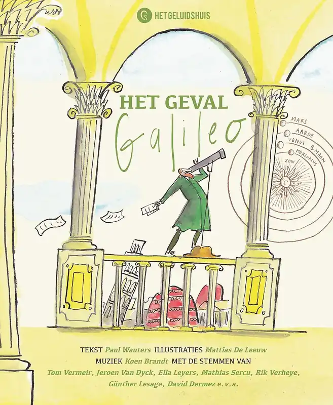 Geluidshuis – Het geval Galileo (boek met downloadcode en cd) Uitverkoop