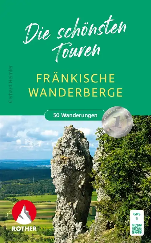 Hoge Kwaliteit Wandelgids Fränkische Wanderberge | Rother Bergverlag (9783763334391)