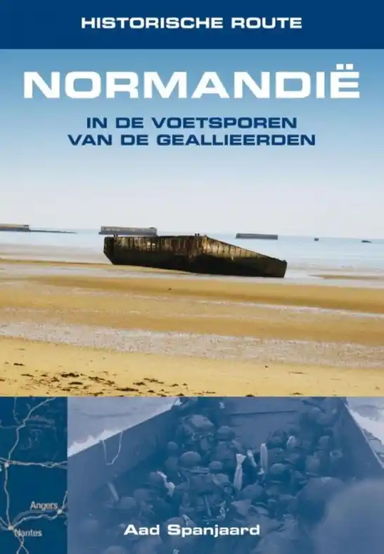 Bestseller Reisgids Historische Route Normandië | Uitgeverij Elmar (9789038929248)