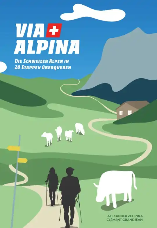 Merkproduct Wandelgids Via Alpina | Helvetiq (9782940481880)