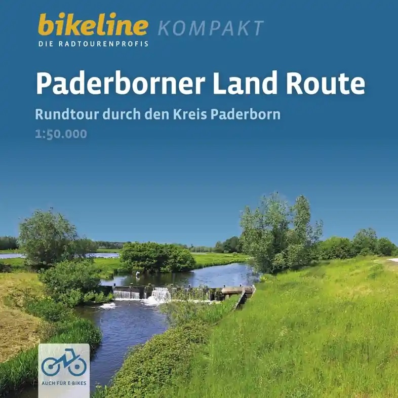Tijdelijk Beschikbaar Fietsgids Bikeline Radtourenbuch kompakt Paderborner Land Route | Esterbauer (9783711102584)
