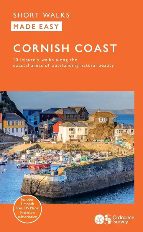 Wandelgids Cornish Coast 10 leisure walks | Ordnance Survey (9780319092675) Lage Kosten