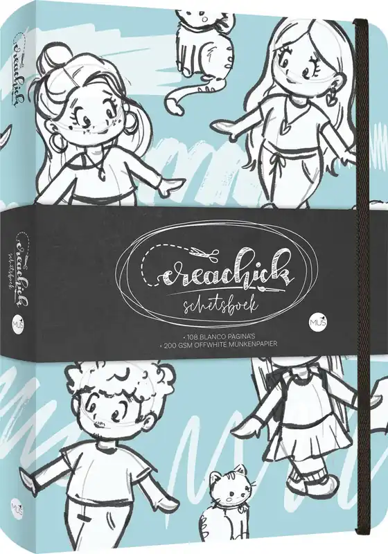 Beperkte Voorraad CreaChick Schetsboek
