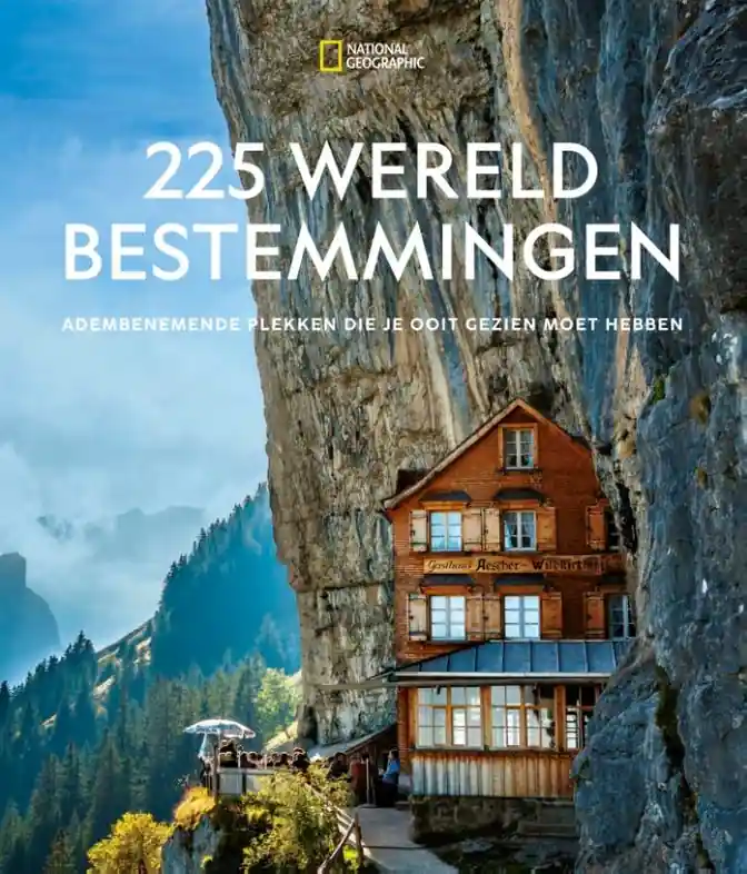 Koop Vandaag Reisinspiratieboek National Geographic 225 Wereldbestemmingen | Kosmos Uitgevers (9789043929424)