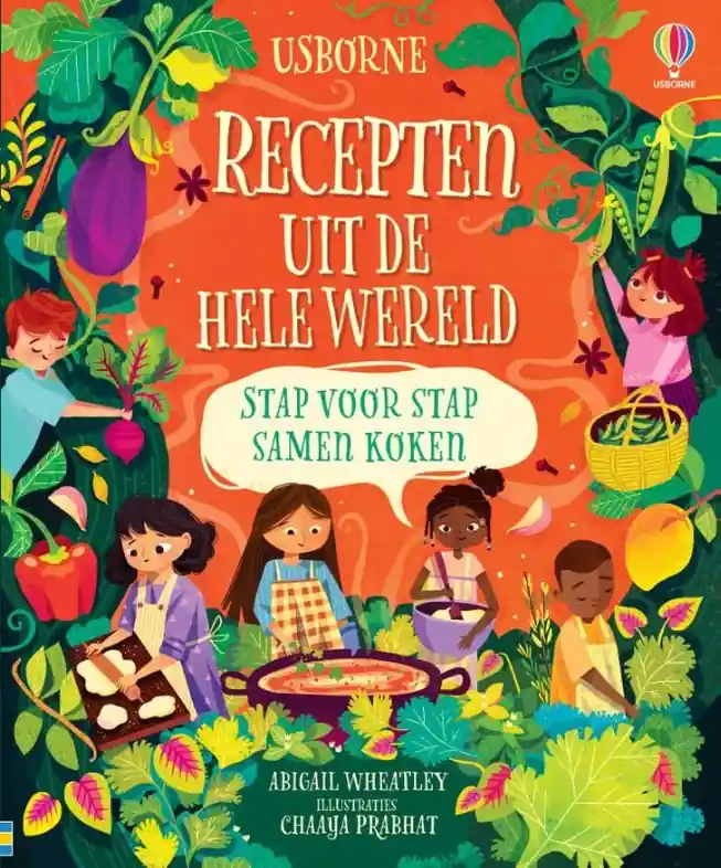 Kookboek Recepten uit de hele wereld | Usborne (9781805316411) Beperkt Aanbod