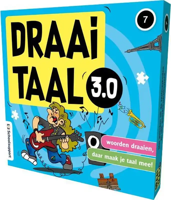 Fabrieksprijs Draaitaal 3.0 groep 7 (set van 4 spellen) (10-11 jaar)