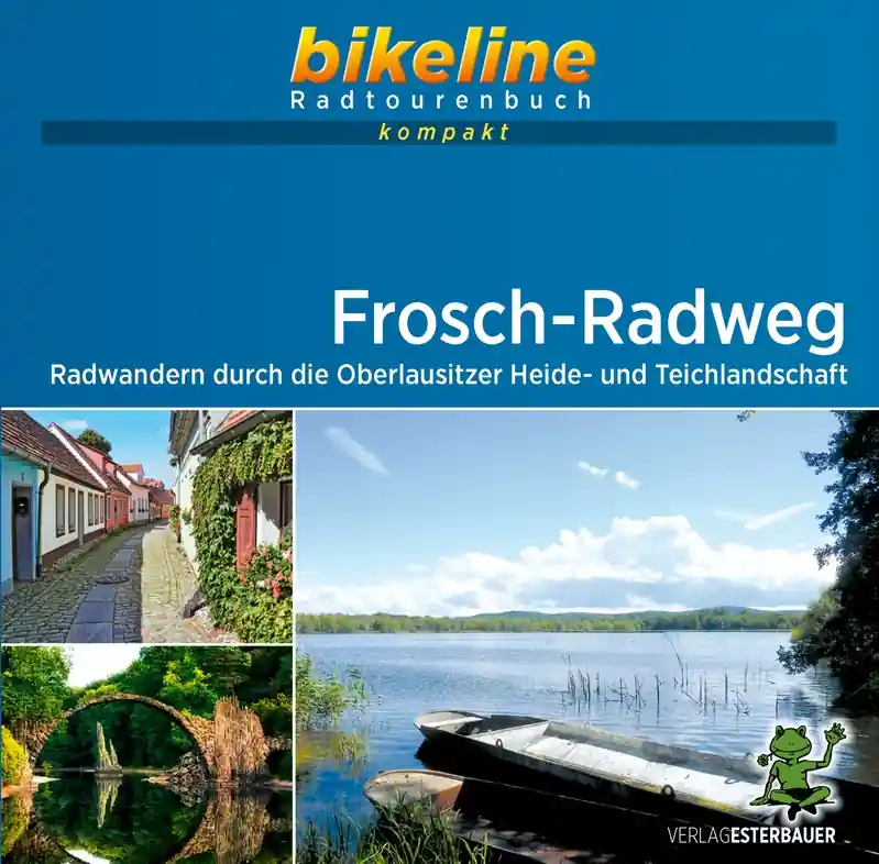 Direct Verzonden Fietsgids Bikeline Radtourenbuch kompakt Frosch - Radweg | Esterbauer (9783711100122)
