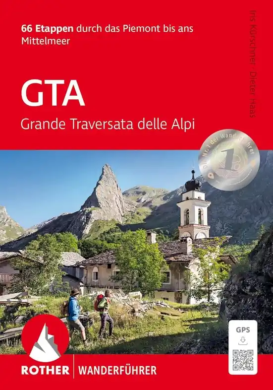 Bestseller Wandelgids GTA – Grande Traversata delle Alpi | Rother Bergverlag (9783763314256)